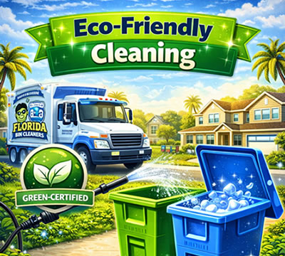 Eco-friendly bin cleaning